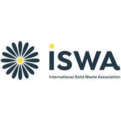 ISWA logo with a stylized flower design and the text “International Solid Waste Association” underneath.