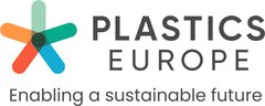 Plastics Europe logo with a colorful star and the text “Enabling a sustainable future”.